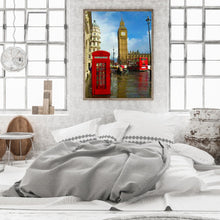 Load image into Gallery viewer, Red Bus 40*50CM (canvas) Full Round Drill Diamond Painting
