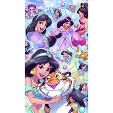 Load image into Gallery viewer, Disney Princess Jasmine 40*60CM (canvas) Full Round Drill Diamond Painting
