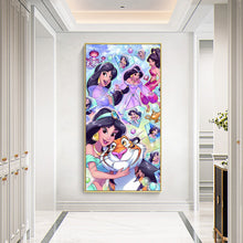 Load image into Gallery viewer, Disney Princess Jasmine 40*60CM (canvas) Full Round Drill Diamond Painting
