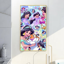 Load image into Gallery viewer, Disney Princess Jasmine 40*60CM (canvas) Full Round Drill Diamond Painting
