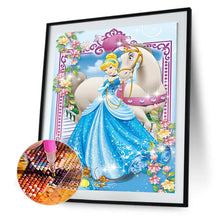 Load image into Gallery viewer, Princess Cinderella 30*40CM (canvas) Full Round Drill Diamond Painting
