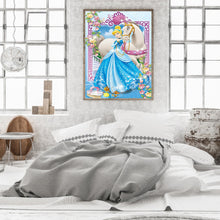 Load image into Gallery viewer, Princess Cinderella 30*40CM (canvas) Full Round Drill Diamond Painting
