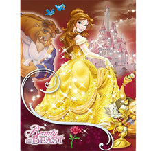 Load image into Gallery viewer, Princess Belle 30*40CM (canvas) Full Round Drill Diamond Painting
