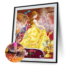 Load image into Gallery viewer, Princess Belle 30*40CM (canvas) Full Round Drill Diamond Painting
