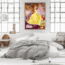 Load image into Gallery viewer, Princess Belle 30*40CM (canvas) Full Round Drill Diamond Painting
