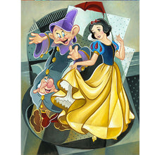 Load image into Gallery viewer, Snow White 30*40CM (canvas) Full Round Drill Diamond Painting
