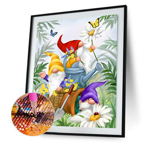 Spring Goblin 30*40CM (canvas) Full Round Drill Diamond Painting