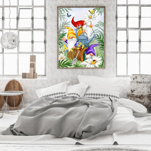 Spring Goblin 30*40CM (canvas) Full Round Drill Diamond Painting