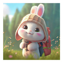 Load image into Gallery viewer, Cute Bunny 30*30CM (canvas) Full Round Drill Diamond Painting
