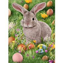 Load image into Gallery viewer, Easter Bunny 30*40CM (canvas) Full Round Drill Diamond Painting
