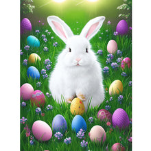 Load image into Gallery viewer, Easter Bunny 30*40CM (canvas) Full Round Drill Diamond Painting
