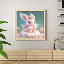 Load image into Gallery viewer, Dreamy Pink Rabbit 30*30CM (canvas) Full Round Drill Diamond Painting
