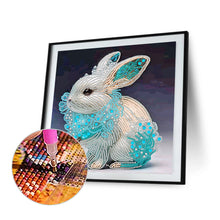 Load image into Gallery viewer, Chinese Zodiac - Rabbit 30*30CM (canvas) Partial Special-Shaped Drill Diamond Painting

