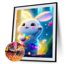 Load image into Gallery viewer, Lantern White Rabbit 30*40CM (canvas) Full Round Drill Diamond Painting
