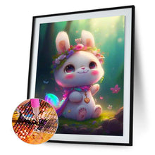 Load image into Gallery viewer, Lantern White Rabbit 30*40CM (canvas) Full Round Drill Diamond Painting
