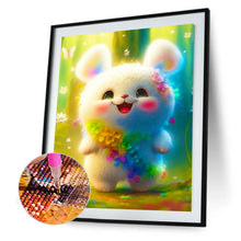 Load image into Gallery viewer, Lantern White Rabbit 30*40CM (canvas) Full Round Drill Diamond Painting
