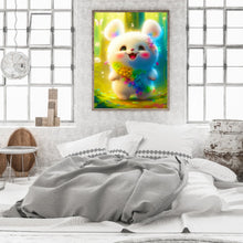 Load image into Gallery viewer, Lantern White Rabbit 30*40CM (canvas) Full Round Drill Diamond Painting
