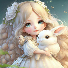 Load image into Gallery viewer, Fairy Bunny 35*35CM (canvas) Full Round Drill Diamond Painting
