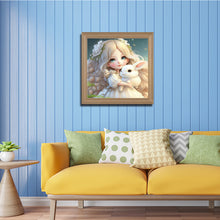 Load image into Gallery viewer, Fairy Bunny 35*35CM (canvas) Full Round Drill Diamond Painting
