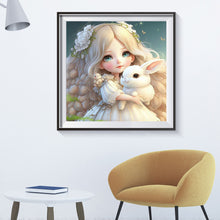 Load image into Gallery viewer, Fairy Bunny 35*35CM (canvas) Full Round Drill Diamond Painting
