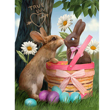 Load image into Gallery viewer, Easter Egg Bunny 30*40CM (canvas) Full Round Drill Diamond Painting
