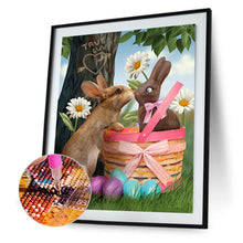 Load image into Gallery viewer, Easter Egg Bunny 30*40CM (canvas) Full Round Drill Diamond Painting
