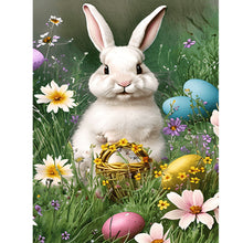 Load image into Gallery viewer, Easter Egg Bunny 30*40CM (canvas) Full Round Drill Diamond Painting
