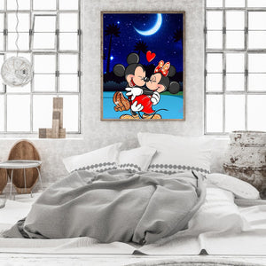Mickey Mouse 30*40CM (canvas) Full Round Drill Diamond Painting
