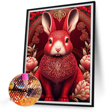 Load image into Gallery viewer, Red Golden Rabbit 30*40CM (canvas) Full Round Drill Diamond Painting
