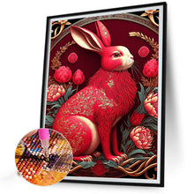 Load image into Gallery viewer, Red Golden Rabbit 30*40CM (canvas) Full Round Drill Diamond Painting
