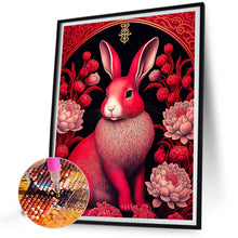 Load image into Gallery viewer, Red Golden Rabbit 30*40CM (canvas) Full Round Drill Diamond Painting
