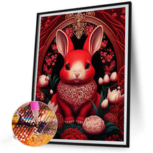 Load image into Gallery viewer, Red Golden Rabbit 30*40CM (canvas) Full Round Drill Diamond Painting
