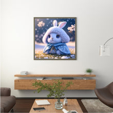 Load image into Gallery viewer, Winter Edition Zodiac Rabbit 30*30CM (canvas) Full Round Drill Diamond Painting
