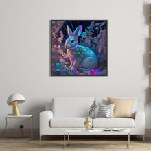 Load image into Gallery viewer, Fluorescent Bunny 30*30CM (canvas) Full Round Drill Diamond Painting
