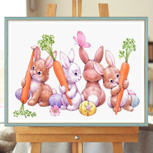 Load image into Gallery viewer, Rabbit 30*40CM (canvas) Full Square Drill Diamond Painting
