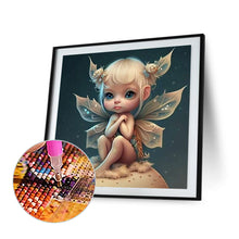 Load image into Gallery viewer, Little Girl With Wings 30*30CM (canvas) Full Round Drill Diamond Painting
