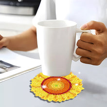 Load image into Gallery viewer, DIY Cork Coasters Creative Cup Coasters Diamonds Cup Mat for Tabletop Protection
