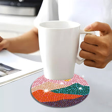 Load image into Gallery viewer, DIY Cork Coasters Creative Cup Coasters Diamonds Cup Mat for Tabletop Protection
