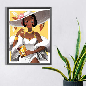 Disney Princess Tiana 30*40CM (canvas) Full Square Drill Diamond Painting