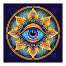 Load image into Gallery viewer, Mandala Eyes 30*30CM (canvas) Full Round Drill Diamond Painting
