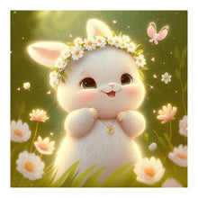 Load image into Gallery viewer, Soft Bunny 30*30CM (canvas) Full Round Drill Diamond Painting
