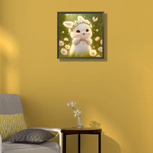 Load image into Gallery viewer, Soft Bunny 30*30CM (canvas) Full Round Drill Diamond Painting
