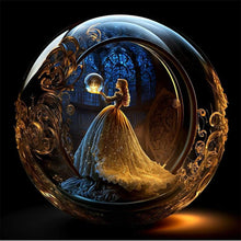 Load image into Gallery viewer, Crystal Ball Princess 40*40CM (canvas) Full Square Drill Diamond Painting
