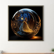 Load image into Gallery viewer, Crystal Ball Princess 40*40CM (canvas) Full Square Drill Diamond Painting
