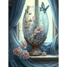 Load image into Gallery viewer, Flower Vase 30*40CM (canvas) Full Round Drill Diamond Painting
