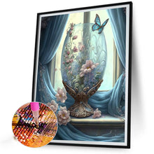 Load image into Gallery viewer, Flower Vase 30*40CM (canvas) Full Round Drill Diamond Painting
