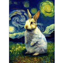 Load image into Gallery viewer, Star Bunny 30*40CM (canvas) Full Round Drill Diamond Painting
