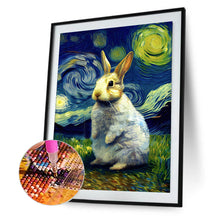 Load image into Gallery viewer, Star Bunny 30*40CM (canvas) Full Round Drill Diamond Painting
