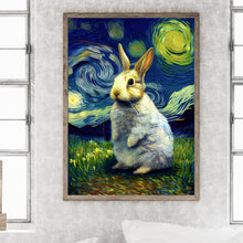 Load image into Gallery viewer, Star Bunny 30*40CM (canvas) Full Round Drill Diamond Painting
