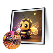 Load image into Gallery viewer, Glowing Bee In The Dark 30*30CM (canvas) Full Round Drill Diamond Painting
